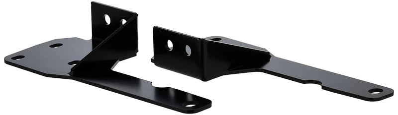 Rugged Ridge 11236.05 Tow Hook/Frame Bracket Kit; 84-01 Jeep Cherokee XJ, Black