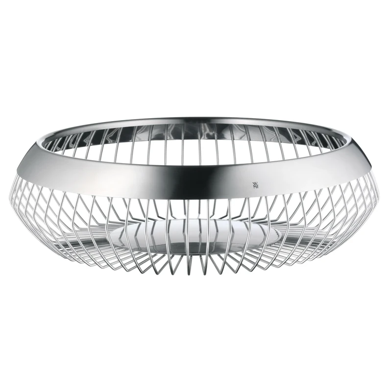 WMF Basket, Stainless Steel, Silver, 24 cm, Cromargan 18/10