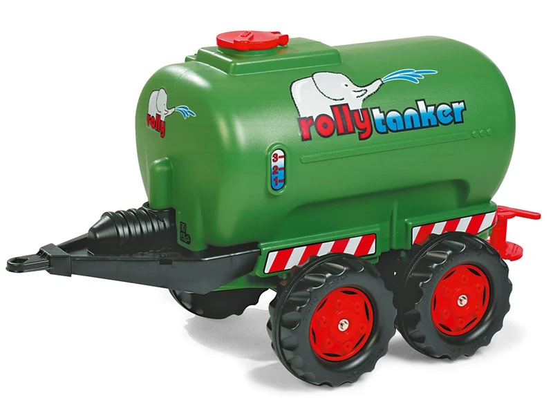 Rolly toys | rollyTanker Barrel Trailer | Includes Pump & Spray Nozzle | Can be Attached to any Large Tractor | Ages 3+ | 12/265/3