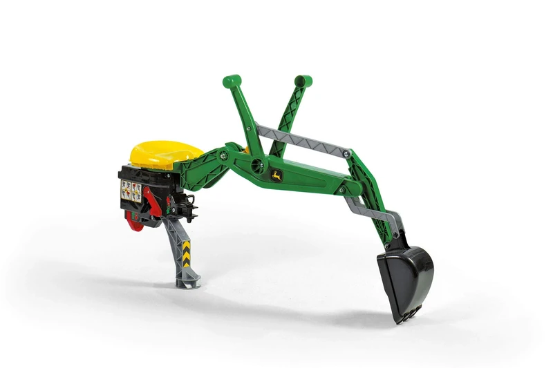 rolly toys S2640935 John Deere Franz Cutter Rear Excavator, Green, 40 x 23 x 78 cm - Image 1
