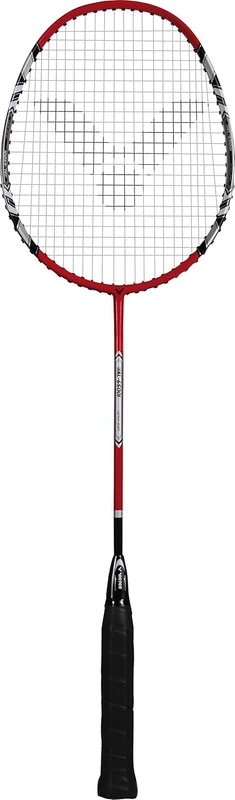 Victor AL 6500 Badminton Racket – Red/White, 4 Grip – Lightweight & Durable Carbon Racket for Indoor & Outdoor Play, Training & Competitions – Ideal for both Beginners and Professional Players