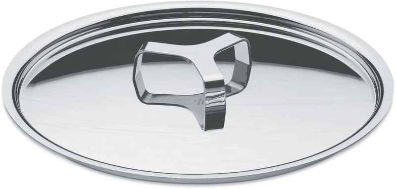 A di Alessi Pots&Pans Lid, Stainless Steel, 24 cm, (AJM200/24)