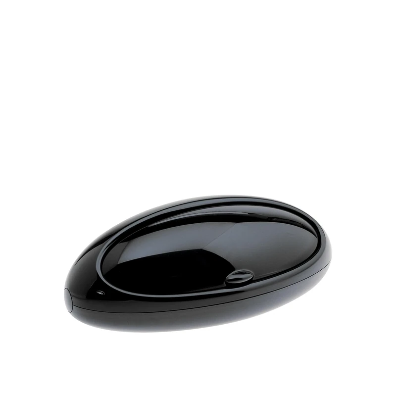 Alessi | Gnam ASG22 B - Design Bread Box with Lid in Thermoplastic Resin, Black