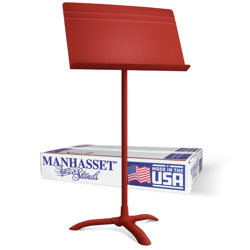 Manhasset 48 Symphony Music Stand-Matte Red (4801MRD)
