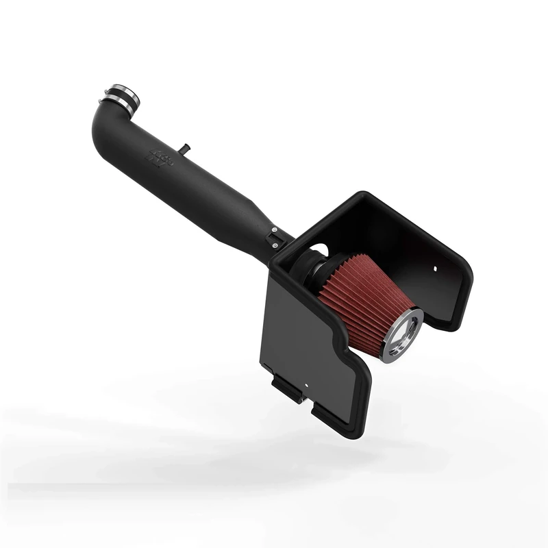K&N 57-6014 Washable and Reusable Car Performance Intake Kit, Red