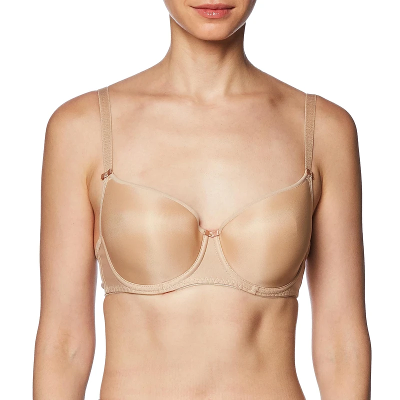Fantasie Women's Smoothing Moulded T-shirt Bra novelty t shirts, Nude, 34 E UK