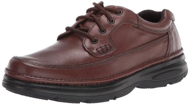 Nunn Bush Men's Cameron Moc Toe Oxford with Comfort Gel Footbed, Brown, 10 UK