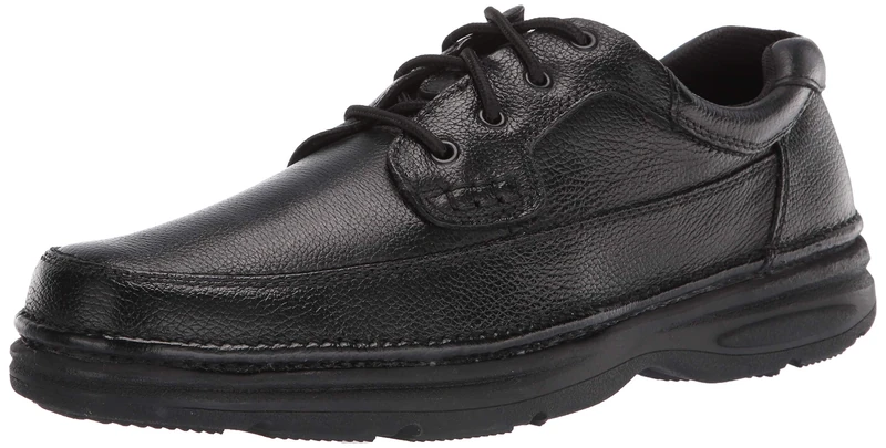 Nunn Bush Men's Cameron Moc Toe Oxford with Comfort Gel Footbed, Black, 14 UK - Image 1