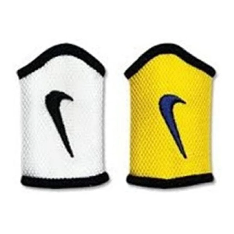 Nike Adult Unisex Finger Sleeves, White/Yellow, Size M - Image 1