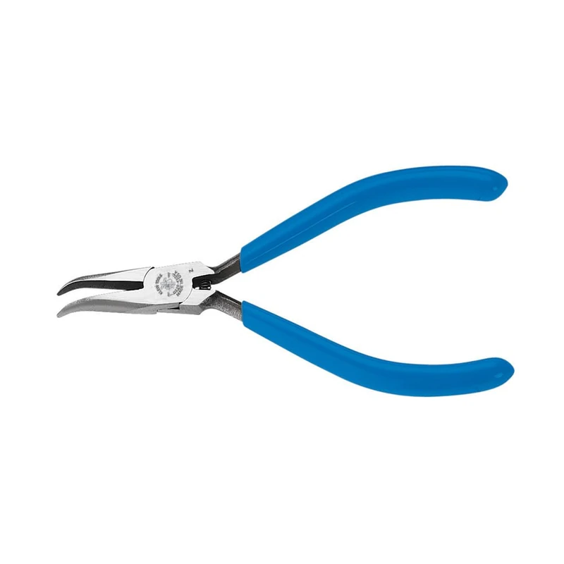 Klein Tools D320-41/2C Electronics Pliers, Curved Chain-Nose