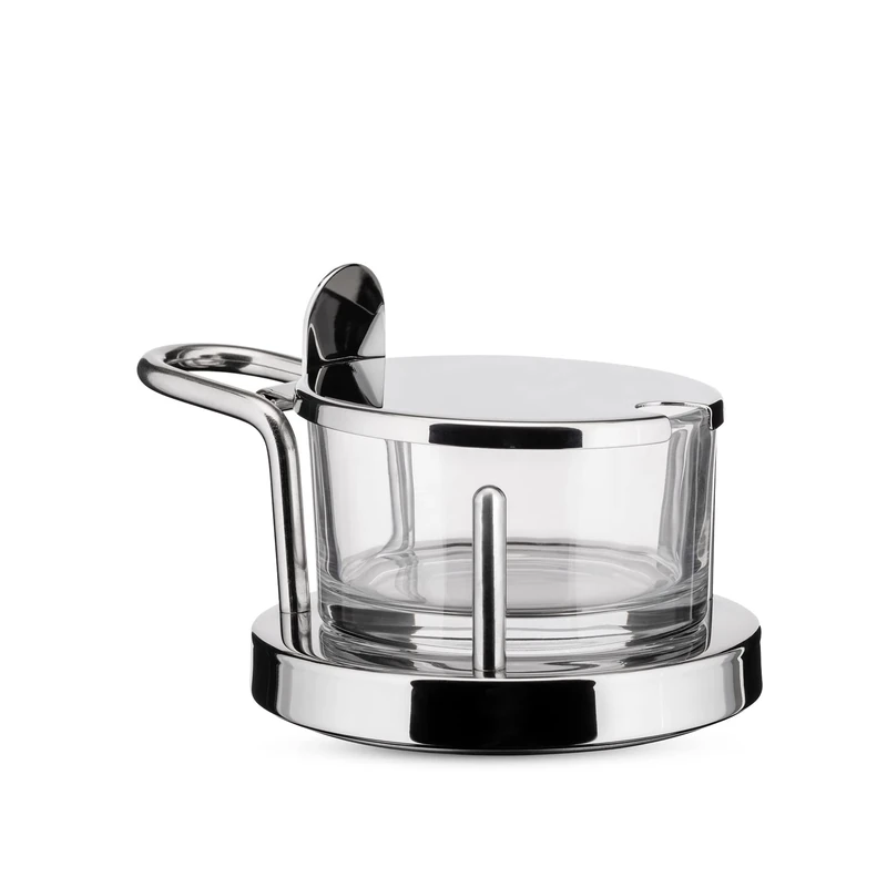 Alessi | 5071 - Design Cheese Cellar, Glass and Stainless Steel