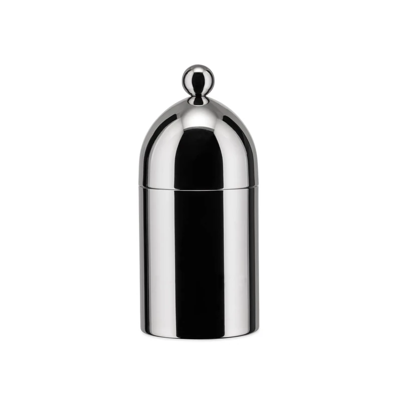 Alessi Officina Sugar Bowl and Spoon, Silver