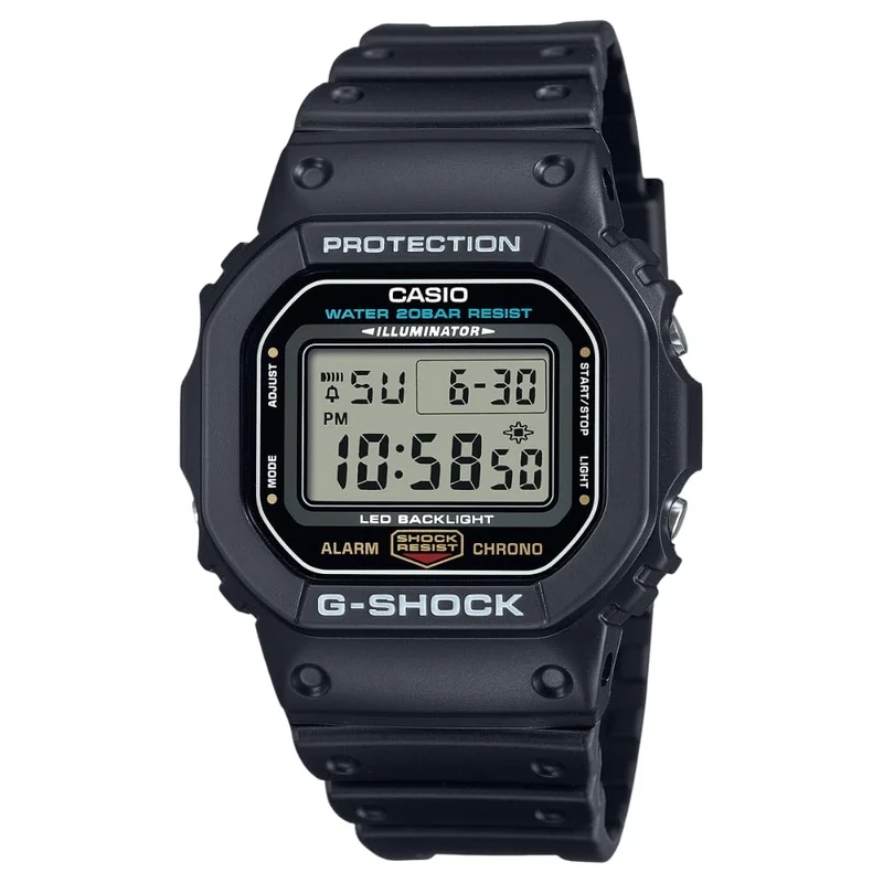 Casio Men's G-Shock DW5600E-1V Black Resin Quartz Watch