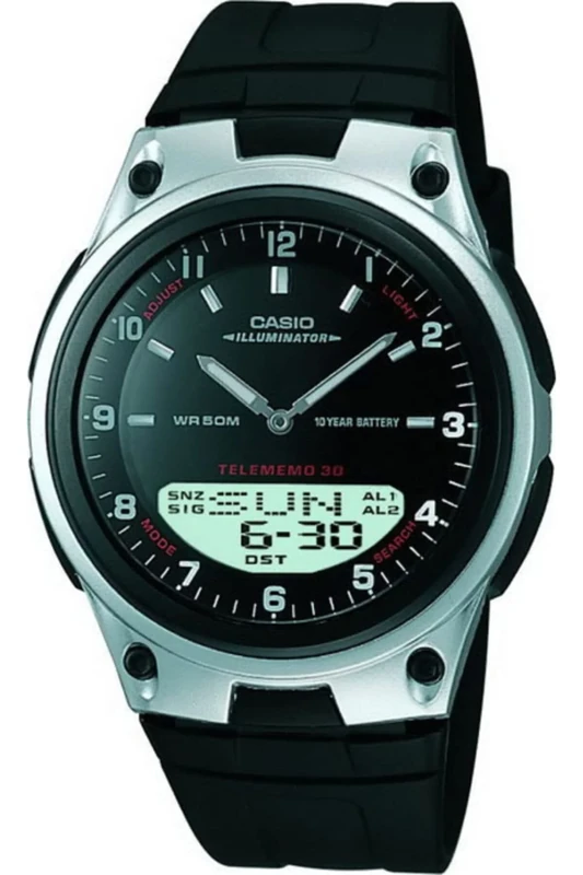 Casio AW80-1AV Forester Ana-Digi Watch - 10-Year Battery - Image 1