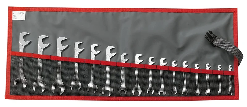 FACOM 34.JL16T Open-End Spanner Set 16 Pieces in Bag