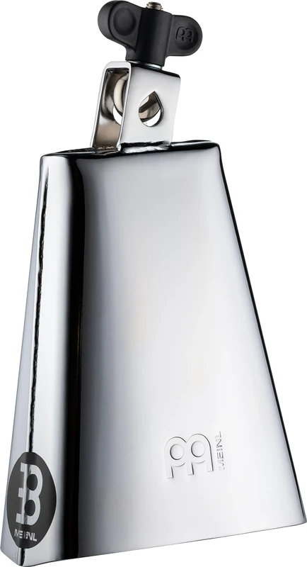 Meinl Percussion Chrome Timbales Cowbell - Medium-Large Idiophone - Length 6.25 Inches - Mountable - Steel, Chrome Polished (STB625-CH)