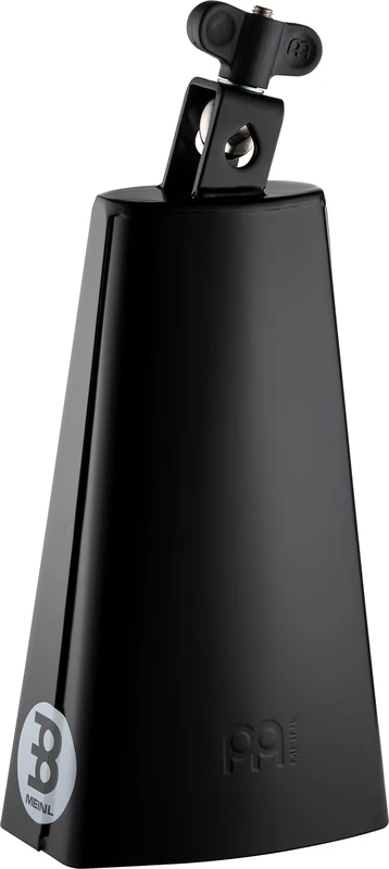Meinl Percussion Black Timbales Cowbell - Very Large Idiophone - Length 8.5 Inches - Mountable - Powder-Coated Steel, Black (SL850-BK) - Image 1
