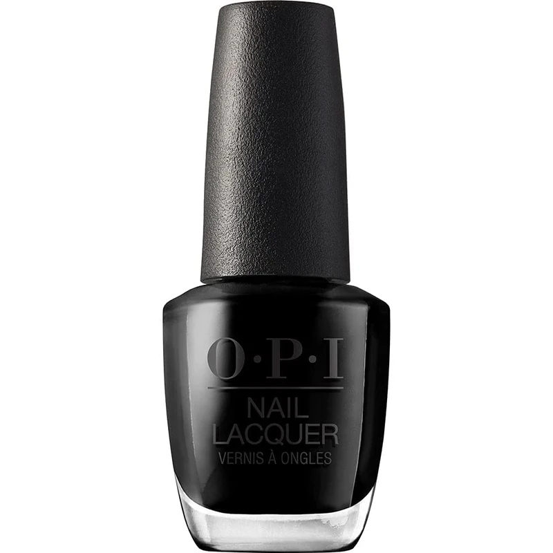 OPI Classic Nail Polish | Long-Lasting Luxury Nail Varnish | Original High-Performance | Lady in Black 15 ml