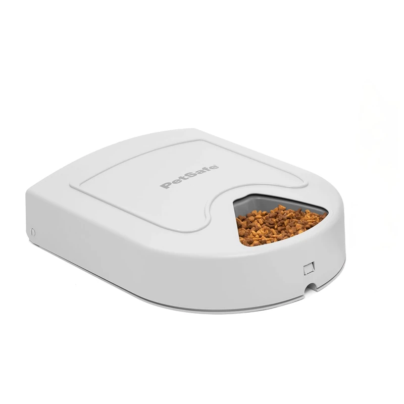 PetSafe, 5 Meal Pet Feeder, Automatic, Five Day Programing,White, 5 x 165 g Trays