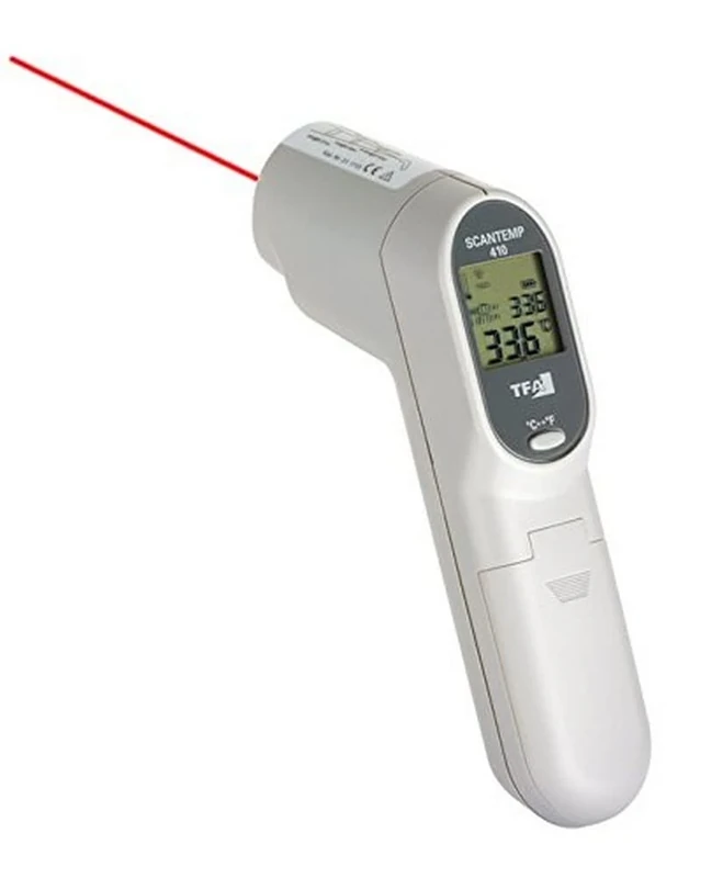 TFA Dostmann ScanTemp 410 31.1115 Infrared Thermometer, Contactless, Surface Temperature Measurement