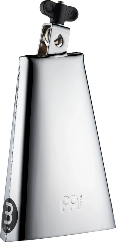 Meinl Percussion Chrome Timbales Cowbell - Very Large Idiophone - Length 8 Inches - Mountable - Small Mouth - Steel, Chrome Polished (STB80S-CH)