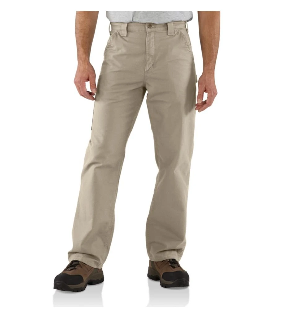 Carhartt Men's Canvas Work Dungaree Pant B151 - Beige -