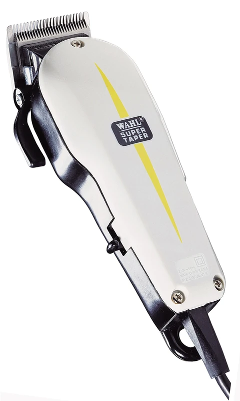 Wahl Super Taper Hair Clipper - V5000 Motor, 4 Comb Set