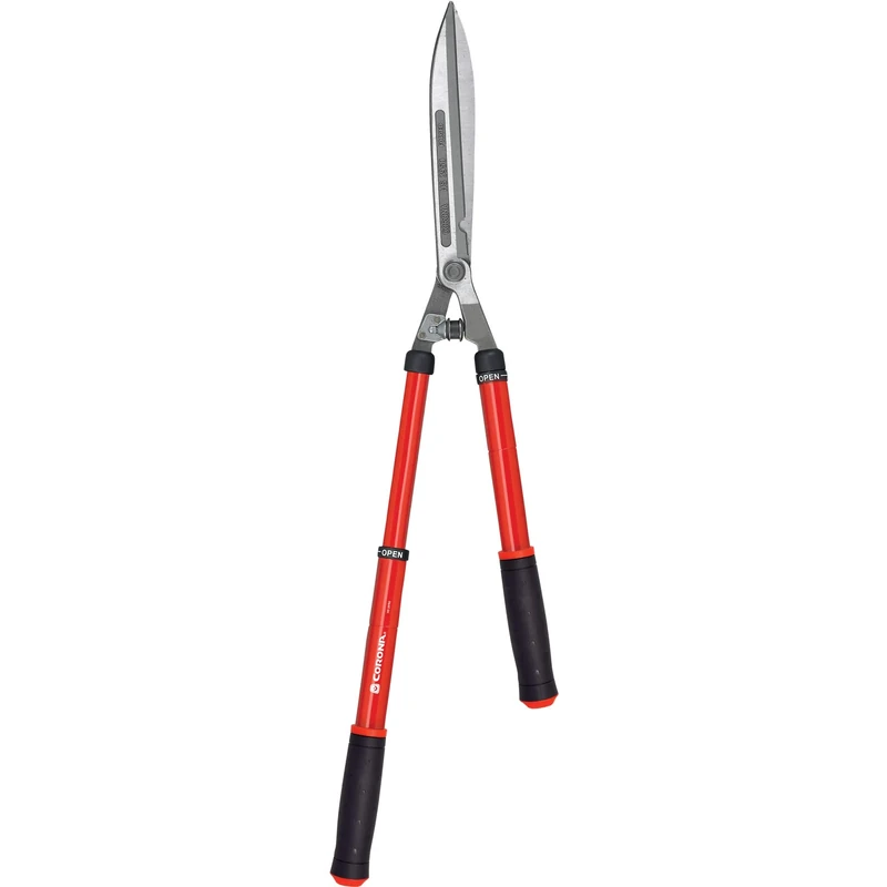 Corona HS 3950 Hedge Shear with Extendable Steel Handles, 10" Blade