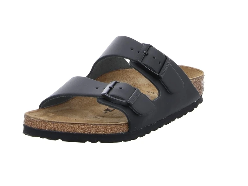 Birkenstock Shoes ARIZONA Smooth leather, homme Sandals, Black (Black 51193), 7 UK (40 EU) - Image 1
