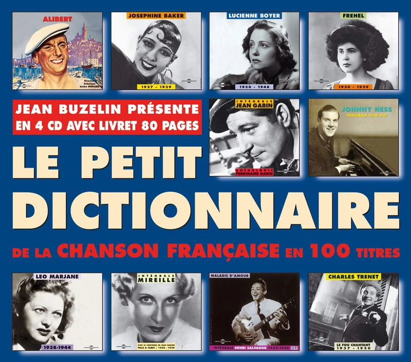 Petit Dictionnaire Chanson Francaise (4CD)