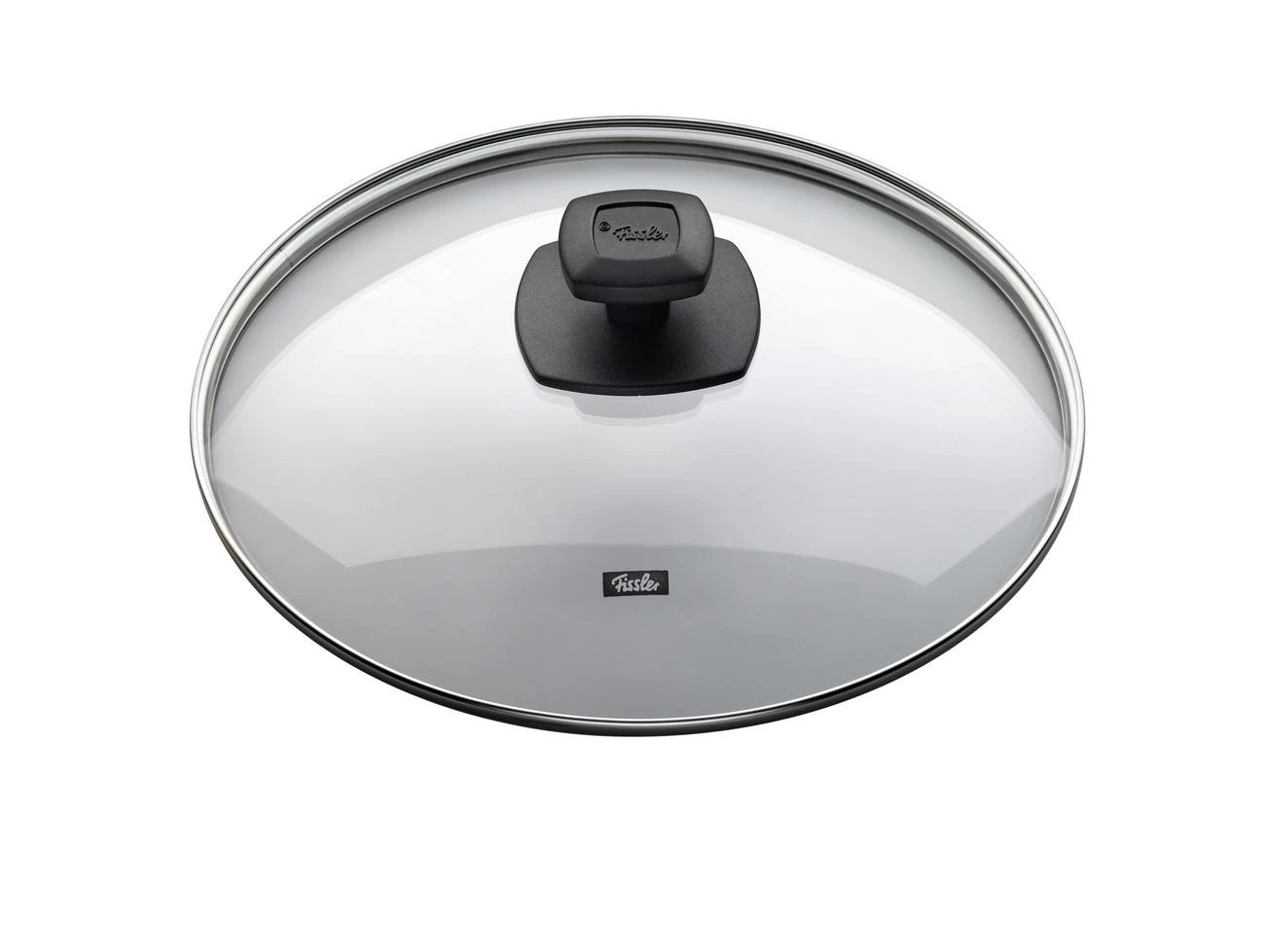 Fissler Quality Glass Lid Comfort - Flat Lid for Pan and Pot - Glass Pot Lid - 175-000-26-200/0 - Diameter 26 cm