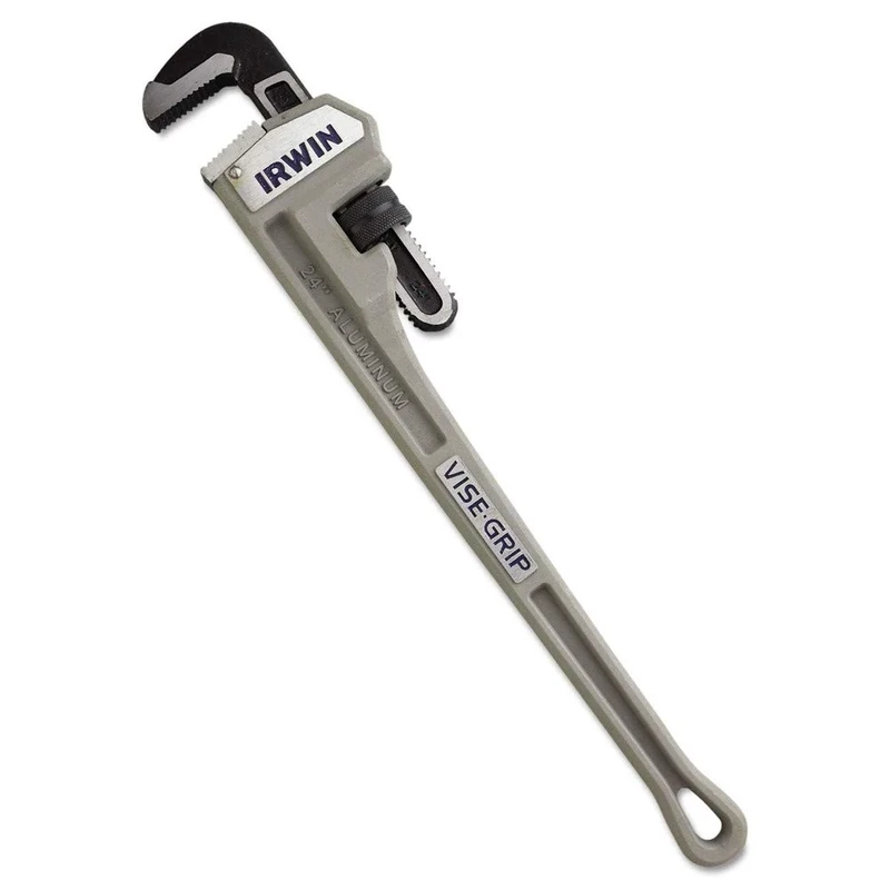 IRWIN Vise-Grip Tools Cast Aluminum Pipe Wrench, 3-Inch Jaw Capacity, 24-Inch (2074124)