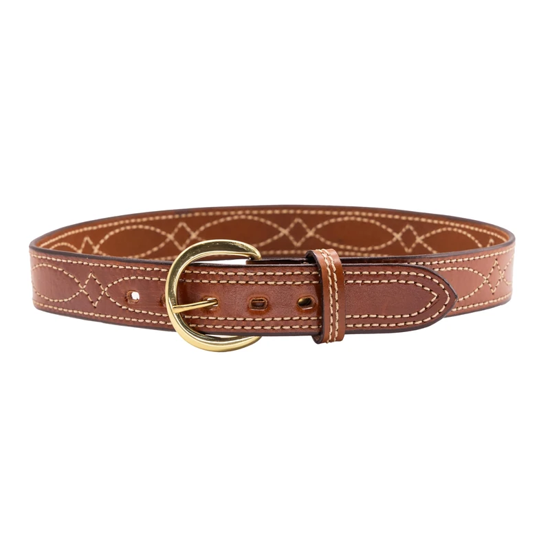 Bianchi B12, Reversible Sport Stitched-Belt Tan Size 46