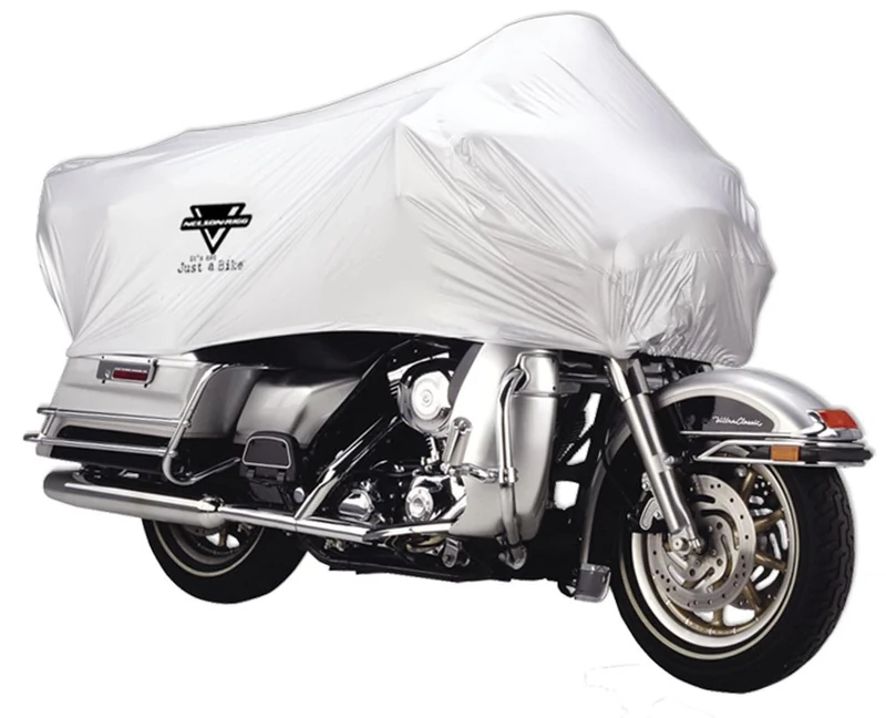 Nelson Rigg XL Motorcycle Half Cover All-Weather, 100% Waterproof, Taped Seams, Free Stuff Sack, Fits most Touring motorcycles Harley Davidson Ultra or Honda Goldwing