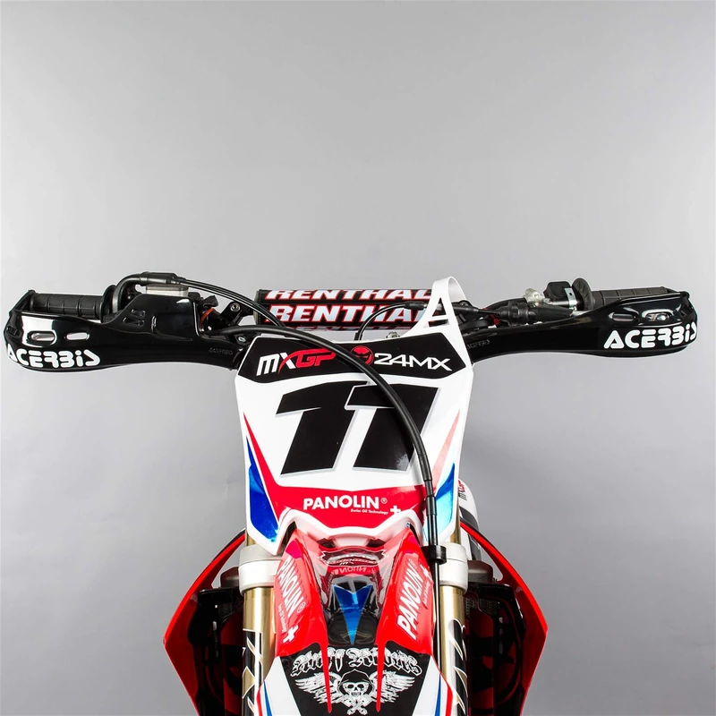 Acerbis 0000528.030 Hand Guards Rally Brush White