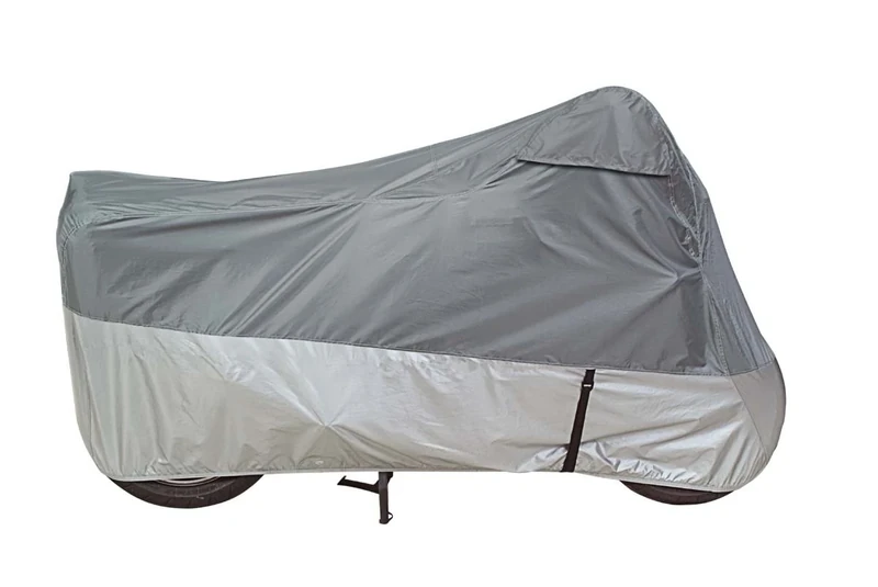 Guardian by Dowco 26037-00 UltraLite Plus Water Resistant Indoor/Outdoor Motorcycle Cover: Grey, X-Large