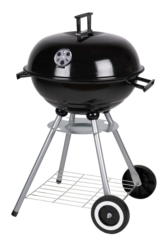 Lone Star Charcoal BBQ - Charcoal BBQ - Cooking and Grilling - Insulated Handles - Ventilation System - Removable Ashtray