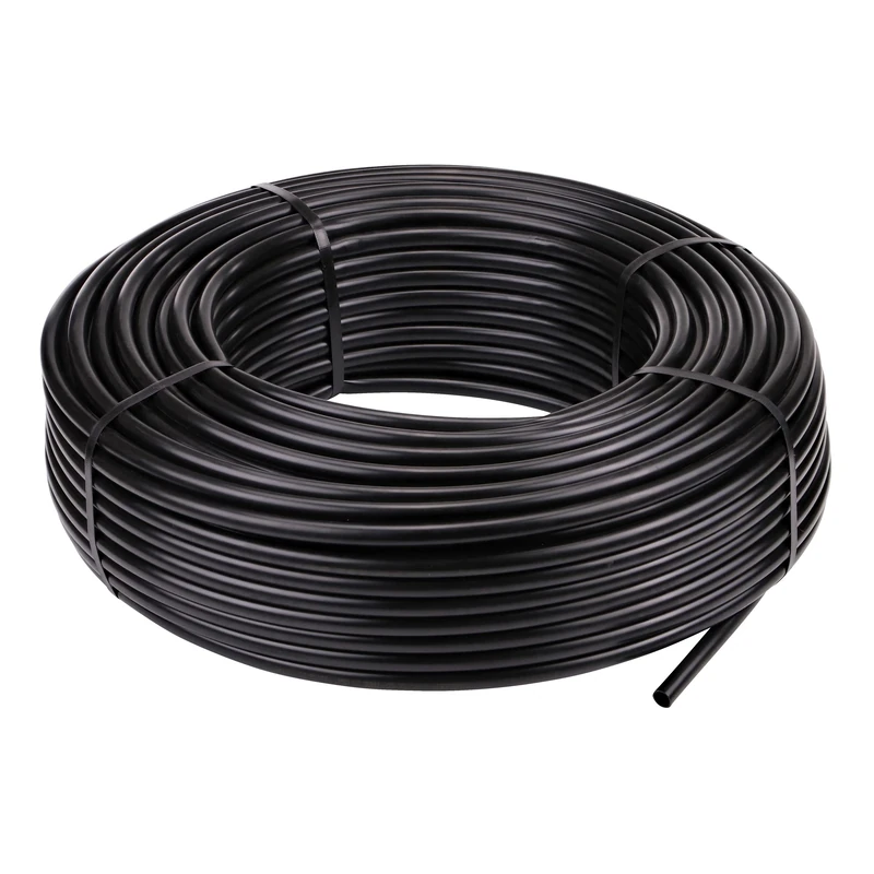 Raindrip 061050 5/8X500 Poly Drip Tubing, Black, 5/8 Inches - Image 1