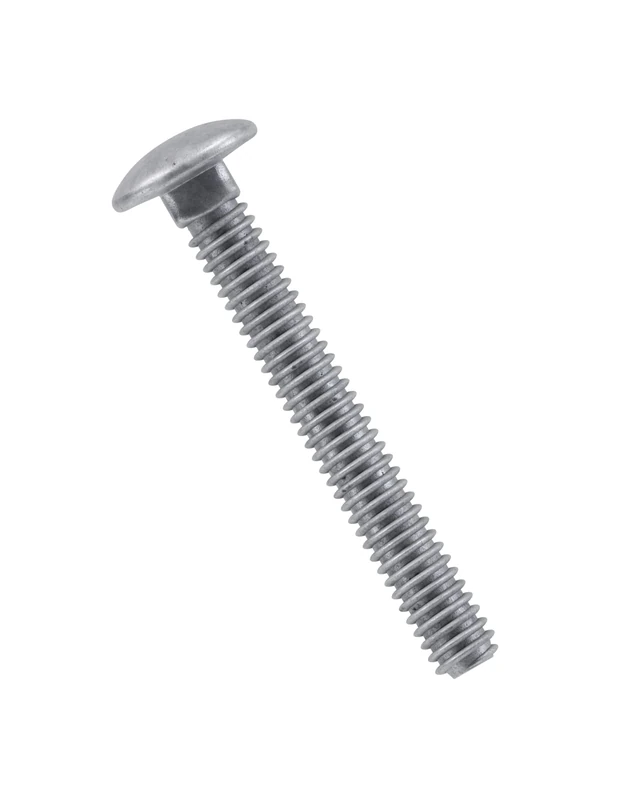 Hillman 812656 Hot Dipped Galvanized Carriage Bolt, 5/8 x 12-Inch, Silver, 25-Pack