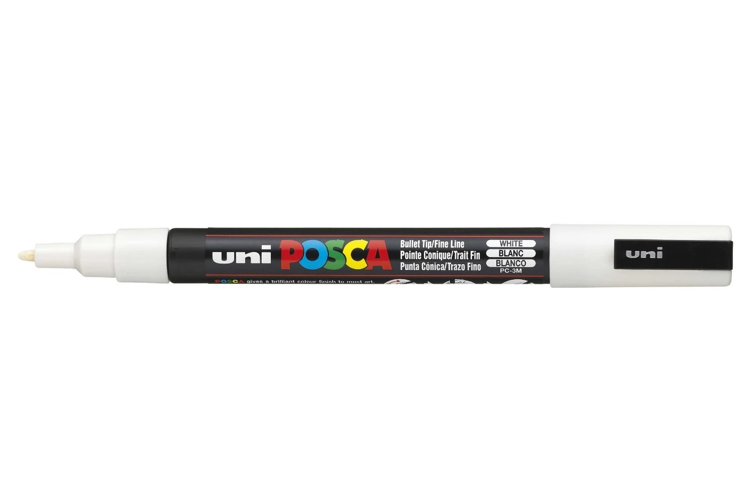 Uni-Ball Posca PC-3M Fine Bullet Tip Marker - White