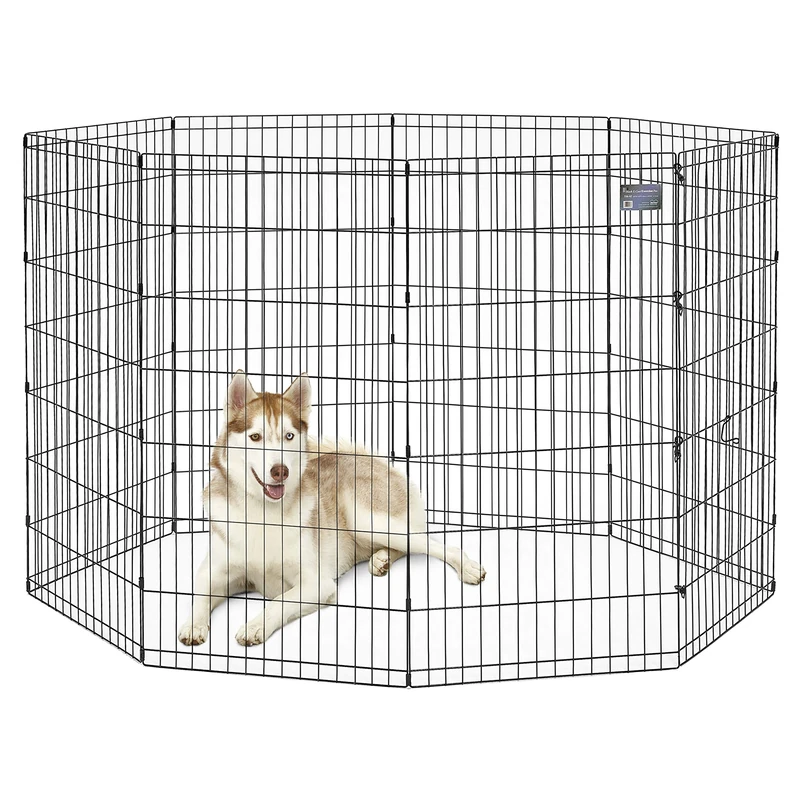 MidWest Exercise Pen, 48-Inch, Black