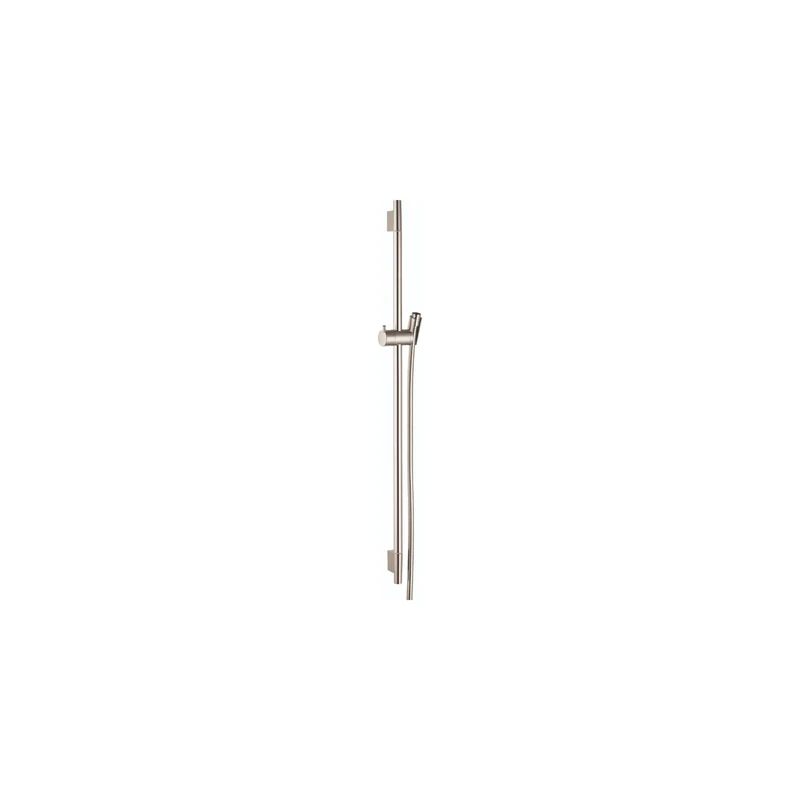 Hansgrohe 28632820 Unica S Wall Bar, 24-Inch, Brushed Nickel