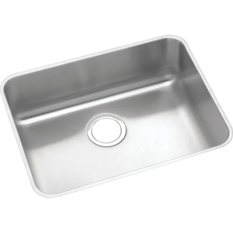 Elkay Lustertone ELUH2115 Single Bowl Undermount Stainless Steel Kitchen Sink