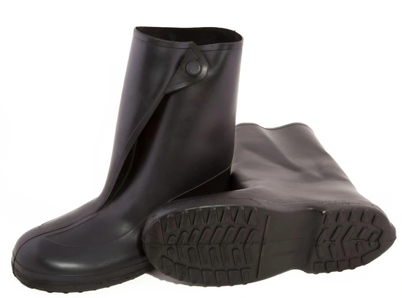 TINGLEY Women's 10" Work Rubber Overshoe Mid Calf Boot, Black, Medium UK - Image 1