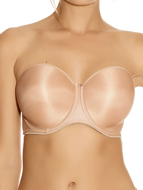 Fantasie Smoothing Moulded Strapless Bra Nude Beige 36DD
