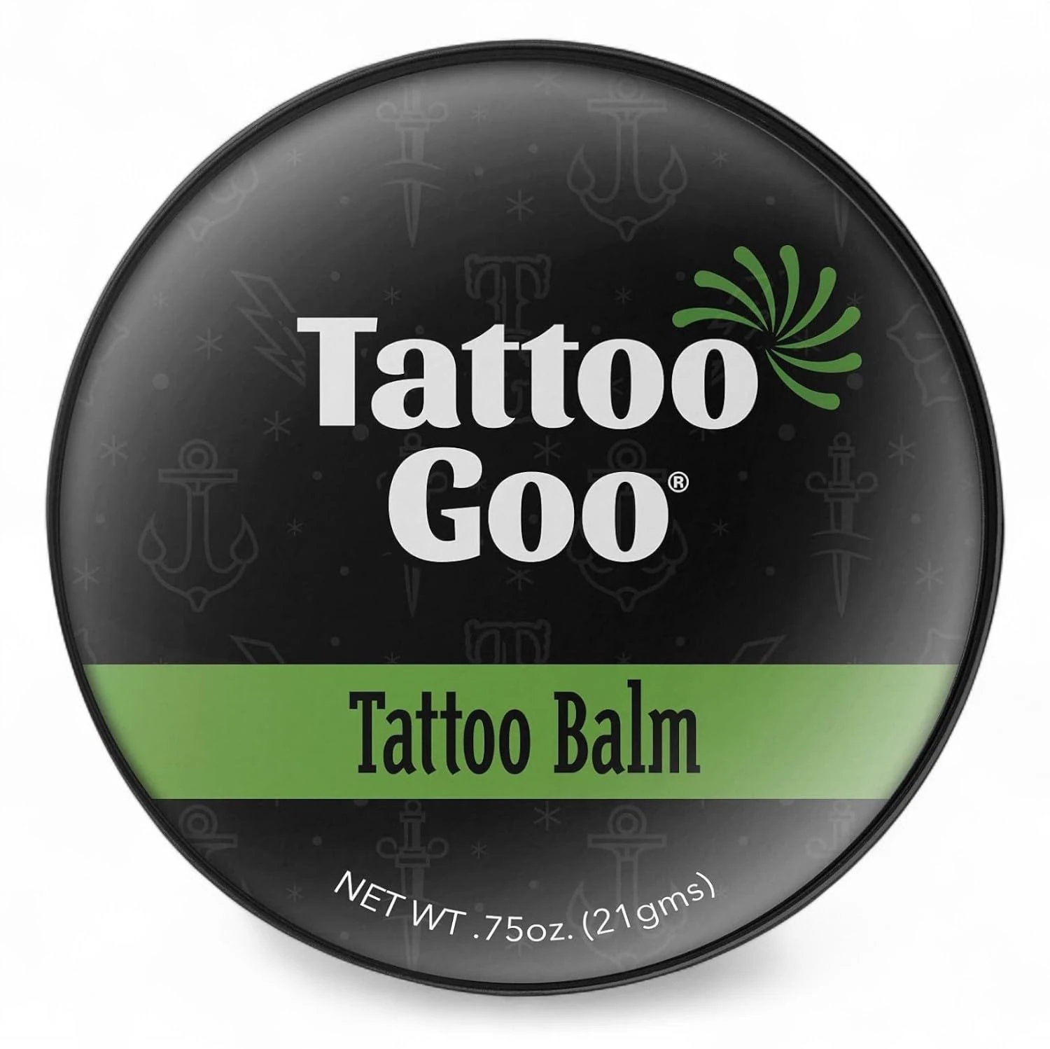 Tattoo Goo Original Aftercare Balm 21 g, Deep‑Moisture Natural Tattoo Aftercare & Colour Retention with Beeswax, Cocoa Butter & Vitamin E – Prevents Scabbing, Speeds Healing & Brightens Ink
