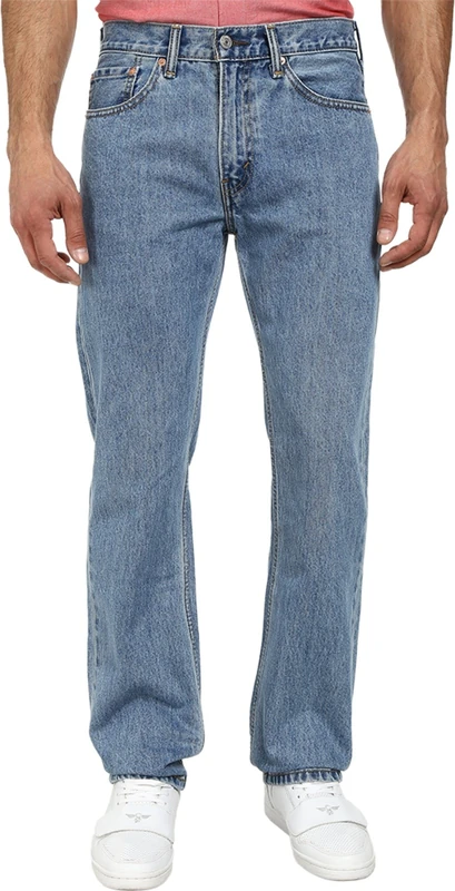 Levi's Men's 505 Regular Fit Jeans, Light Sw, 32W / 34L