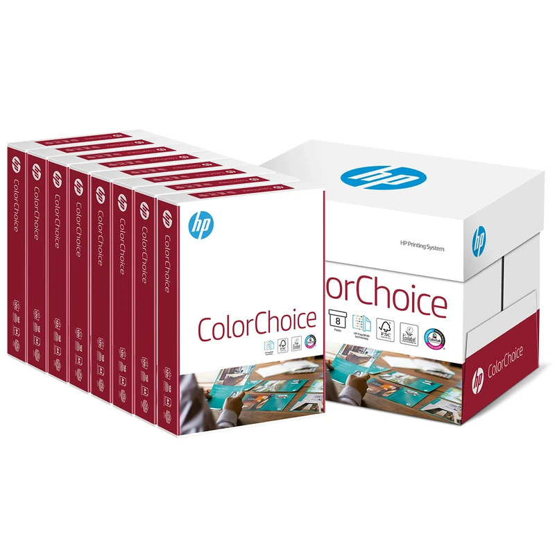 HP Colour Choice A4 210x297mm 120gsm 250sh/PK 8pk/BX