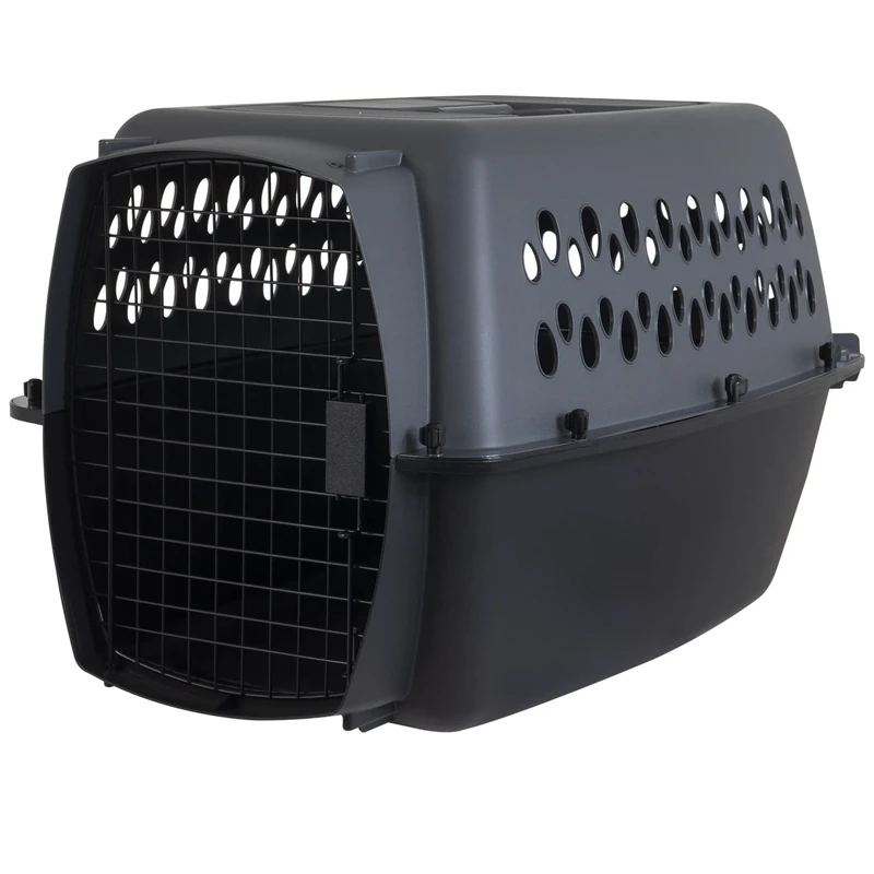 Aspen pet Traditional Porter, 20-25 lb, Light Gray