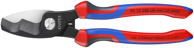 KNIPEX - 95 12 200 Tools - Cable Shears, Multi-Component (9512200)